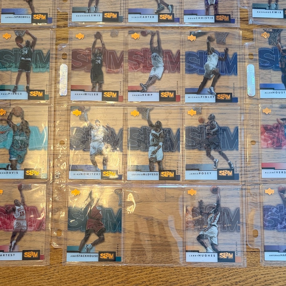 Upper Deck 2000 SLAM Basketball Trading Card Collection in Protective Sheets - Picture 6 of 16